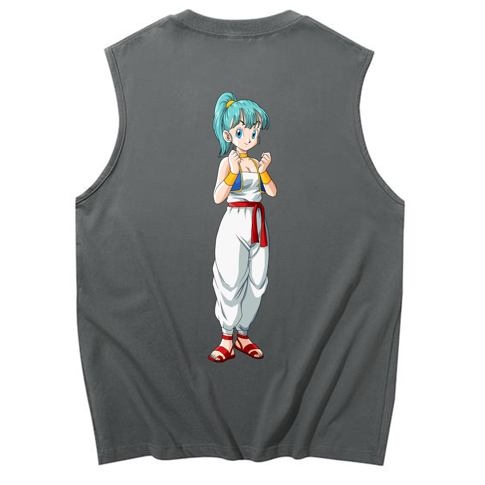 （画像用） ドラゴンボール DRAGON BALL コットン100％タンクトップ（背面プリント）